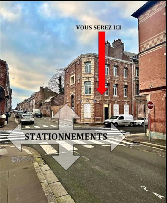 L'Eclat Prestigieux : Quartier Henriville Amiens Zewnętrze zdjęcie