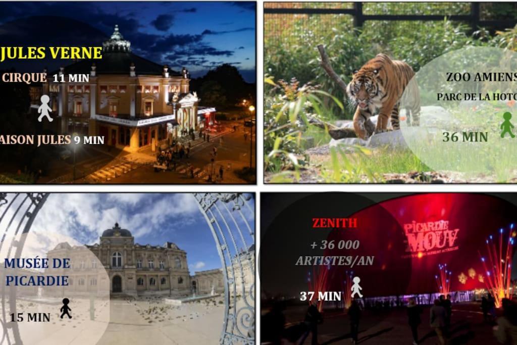 L'Eclat Prestigieux : Quartier Henriville Amiens Zewnętrze zdjęcie